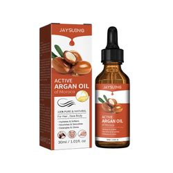 Arganolja, ren marockansk arganolja för hår, behandling för skadat hår och torr hud, kallpressad olja för hår, skägg, naglar och hud