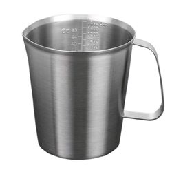 Ruili 304 målebæger i rustfrit stål 1500 ml