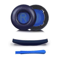 JBL TUNE 600BTNC/660NC - Proteiininahkaiset korvatyynyt päänauhalla Tummansininen Style A