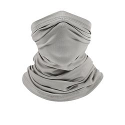 Solbeskyttelse Variabel Bib Neck Udendørs Ice Wire Riding Mask Mænd og kvinders tynde fiskehoved Cover Sports Magic Tørklæde grå