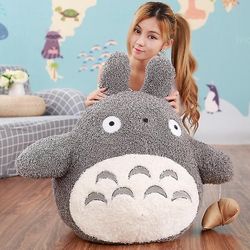 20-70cm Giant Plys Totoro Legetøj Tegneserie Tonari Ingen Totoro Plys Pude Dejlige fyldte dukker til børn Piger Fødselsdagsgaver 20cm