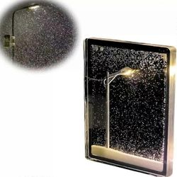 Luminen lamppu, lumimaisema yövalo, uudet jouluvalot käsintehty DIY-materiaali Erillinen laatikko