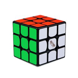 QiYi MoFangGe Thunderclap V3 M 3x3x3 magneettinen taikakuutio tarrattomat palapelit kuutio ammattimaiset magneetit nopeus V3M V3 M Black