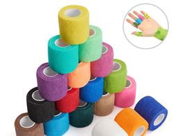 Blessed 4,5 m Farverige Sport Self Klæbende Elastisk Bandage Wrap Tape Elastoplast For Knee Support Pads Finger Ankel Palm Skulder