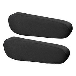 1Pari auton käsinojan suojus helppo asentaa pehmeä kestävä kangas likaa hylkivä helppo puhdistaa Universal Van Bus käsinojan kahvan suoja musta