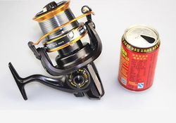 Ruili Saltvand Trolling Reel Spil Fiskeri Full Metal Heavy Weight Drag LJ9000