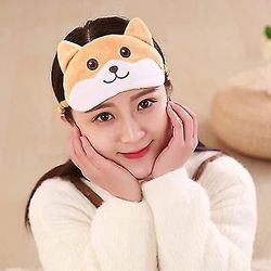 Barsinfi Cute Animal Cartoon Funny Beskyttelsesbriller Sleep Beskyttelsesbriller Sleep Maskbear