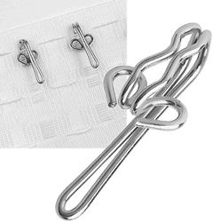 Mikasa 100 stykker gardin kroge, metal kroge