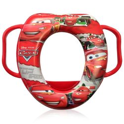 Lorelli-wc-istuinsarjakuva kahvoilla, pehmeä pehmustettu, roiskesuoja Punainen