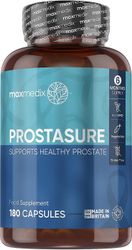 WeightWorld Prostasure 180 kapselit - eturauhasen lisäravinteet miehille, joilla on sahapalmu & sinkki maxmedix