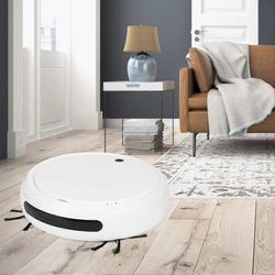 robottipölynimuri, älykäs ultraviolettivalo lakaiseva robottipölynimuri, voimakas imu, hiljainen, itselataava robottipölynimuri (valkoinen),