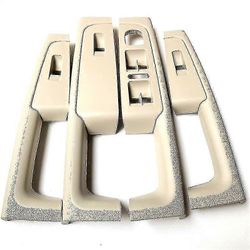 upouusi beige etuoven kahva käsinojan runkokytkin ohjauspaneelin verhoilu 3td867157a varten Skoda Superb 2008 2013 1kpl / 4kpl Banmo Yalo Oikea tak...