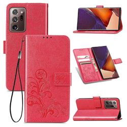 Foxdock Etui til Samsung Galaxy Note 20 Ultra Mobile Cover Rose rød