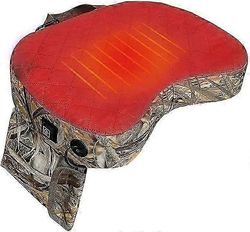 Metsästys lämmitetty istuintyyny älykäs lämpötilan säätö ulkona kannettava kevyt pehmustettu istuintyyny lämmin istuintyyny, 100% uusi Naamiointi A