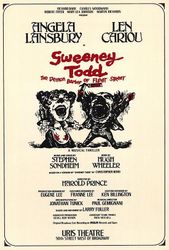 The Poster Corp Sweeney Todd (Broadway) film plakatutskrift (27 x 40)