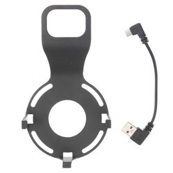 1 kpl älykäs kaiutinpidike seinälle asennettava kiinnike, joka on yhteensopiva Echo Dot 2: n kanssa Musta 16x8.7x4cm