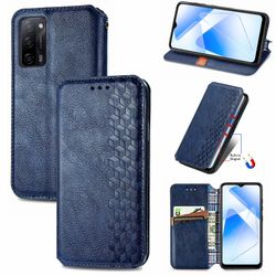 Gangxun Sag for Oppo A55 5g Flip Cover Tegnebog Flip Cover Tegnebog Magnetisk Beskyttende Handytasche sag Etui - Blå
