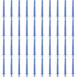 40kpl kertakäyttöinen peräpuikko applikaattori peräpukamat lääkkeen applikaattoriputki Sininen 1.3X10.3CM