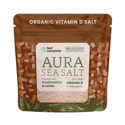 Feel Complete (Aura Sea Salt) Luomu sieni ja yrtit D-vitamiini 80g