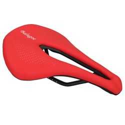 2022 Nytt sykkelsete Saddle Mountain / Road Bike Saddles Mountain Bike Racing Saddle Pu Pustende myk setepute Rød