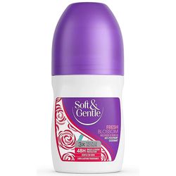 Soft & Gentle Soft &; Gentle Anti-Perspirant Roll On Deodorant - Fresh Blossom Rose og vanilje 50ml