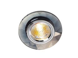 Inspired Lighting Krystal forsænket downlight affaset runde RIM KUN klar, kræver 100035310 for at fuldføre elementet