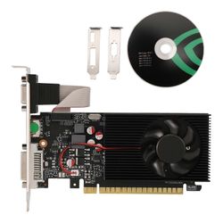 GT730 4GB DDR3 128-bittinen näytönohjain, jossa on yhteensopiva VGA/DVI-portti