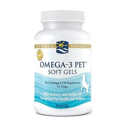 Nordic Naturals Omega-3 Kæledyr 90 softgels