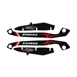 Fit Crf1100L lisävarusteet Käsisuoja Honda Afrikka Twin CRF 1100L tarrat CRF 1100L Adv Käsisuoja Ohjaimet Tarra 3D-hartsi