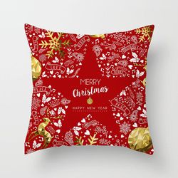 Santa Claus Series dekorative pudebetræk pudebetræk 16