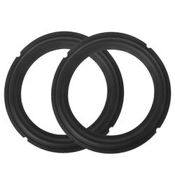 8/10/12 tuuman subwoofer kaiutin Surround Vaahto taitettava reuna äänen korjaus lisävaruste Hopea