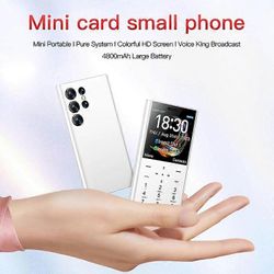 Rainbuvvy i23 4G Uusi Mini SIM-kortti Ohut matkapuhelin 1,77 tuuman näyttö Dual SIM Dual Standby Full Netcom 1400mAh taskulamppu Kannettava lahjaom...