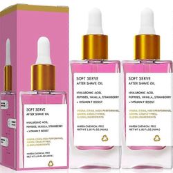 Mansikka Vanilla Parranajon jälkeinen öljy sileälle iholle, pehmeä parranajon jälkeinen öljy, syväkosteuttava, ehkäisee sisäänkasvaneita karvoja ja...