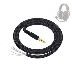 Diy Reparation Reparation Udskiftning Aux Kabel Til Kingston Hyperx Cloud Ii Core Pro Cloudx Stinger Revolver S Kablet Gaming Headset