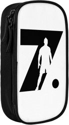 Kerota Ronaldo 7 suuren kapasiteetin kynäkotelo Office Collegeen Suuri säilytystila Suurikapasiteettinen pussipussipidike Laatikko meikkipussi aik...