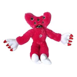 Poppy Playtime Huggy Wuggys Plush,killy Willy Cartoon pehmolelu, Kauhupehmolelu peliin Fan_x Vaaleanpunainen