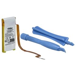 vhbw-akku yhteensopiva Apple iPod Classicin kanssa 6. sukupolvi, 6. sukupolvi, 7. sukupolvi A1238 120GB MP3-soitin musiikkisoitin (450mAh, 3.7V, Li...