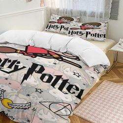 a2933 Lakanat Harry Potter vuodevaatteet Pussilakanasetti Sarjakuvateema Lastenhuone Lakanat IIP2933 135x200cm 53x78in