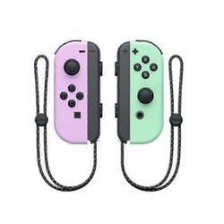 Joycon langaton ohjain Nintendo Switchille, tuki herätystoiminto, vasen oikea kaukosäädin rannehihnalla purple green