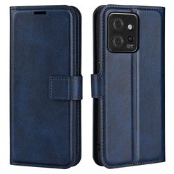 SKALO Motorola ThinkPhone 5G Premium lompakkokotelo - sininen