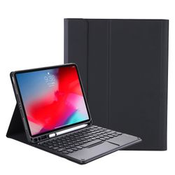 Bluetooth-tastaturveske for iPad 10.2 (2020) & (2019) / Air 3 10.5 tommer / Pro 10.5 tommer Svart