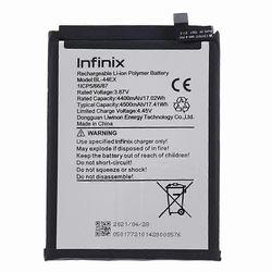 Infinix Zero X/Zeno X Pro 3.87V 4400mAh Li-Ion polymeeriakkukokoonpanon osalle (koodaus: BL-44EX)