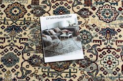 RugsX Tæppe WINDSOR 22993 ORNAMENT, VINTAGE, FRYNSER elfenben / rød beige 60x100 cm