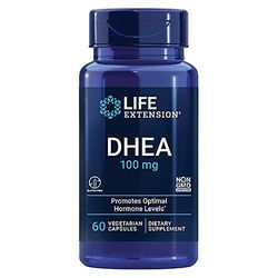 Life Extension Käyttöiän pidentäminen DHEA 100mg 60 kasviskapselit