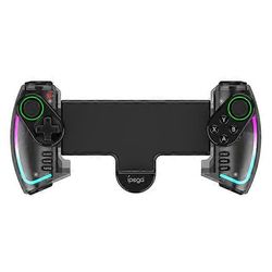 Ipega PG-9777S Bluetooth-peliohjain Nintendo Switch Android iOS iPad -tietokoneelle, jossa RGB kevyt lineaarinen tärinä venyvä ohjain