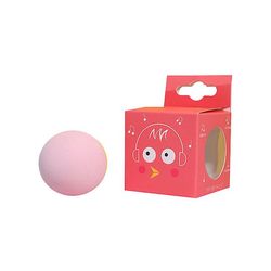 Yunshu Cat Legetøj knirkende Ball Cat driller Træning Throw Legetøj Ball PINK smooth