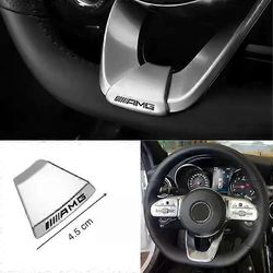Autojen ohjauspyörän tarra sopii Mercedes Amg W201 W124 W176 W204 W205 W203 W212 W211 W126 W140 W168 W169 Tarvikkeet - Ohjauspyörät B 4.5cm
