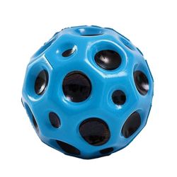 Ekstremt høj hoppende rumbold, cool populær hoppende rumbold, gummi, hoppebold, sensorisk legetøj, indendørs sportstræningsbold blå