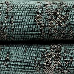 Mcalister Textiles Mcalister tekstiler tekstureret chenille Teal stofprøve