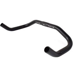 Bike Bullhorn ohjaustanko alumiiniseos 25.4mm 390mm polkupyörän ohjaustanko kiinteälle vaihteelle Bike Road Bik musta
